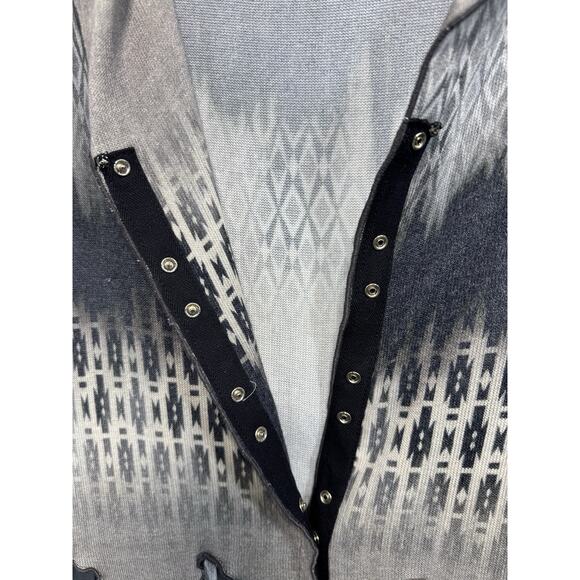 Stunning Giselle Sepatin Dress In Gradient Gray And Black Women’s Small - Picture 7 of 7